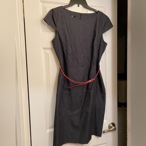 Dark grey/blue business casual dress